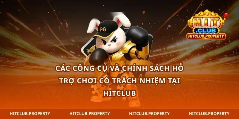 Các công cụ và chính sách hỗ trợ chơi có trách nhiệm tại Hitclub